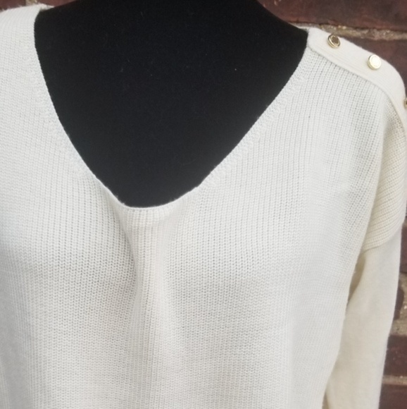 Calvin Klein classic Off white Sweater XL - Picture 2 of 8